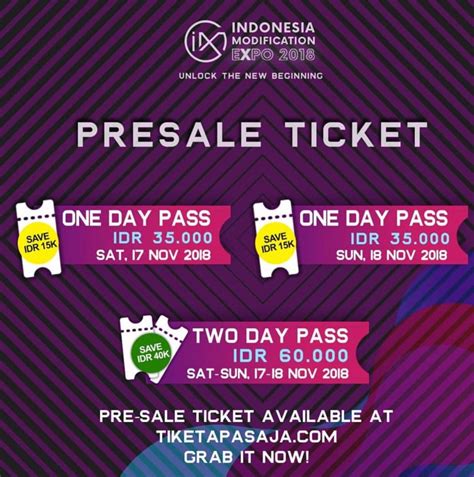 pre sale.tickets